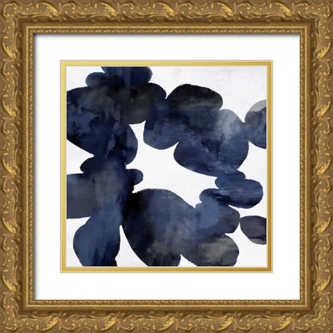 Enigmatic I Gold Ornate Wood Framed Art Print with Double Matting by Carlson, Hannah