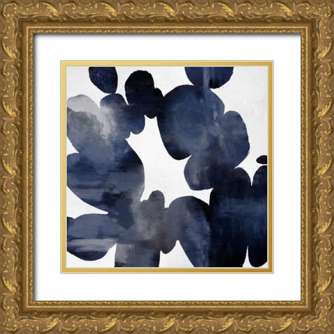 Enigmatic II Gold Ornate Wood Framed Art Print with Double Matting by Carlson, Hannah