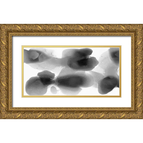 Intrinsic Gold Ornate Wood Framed Art Print with Double Matting by Carlson, Hannah