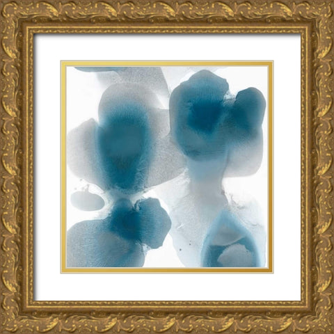 Vital I Gold Ornate Wood Framed Art Print with Double Matting by Carlson, Hannah