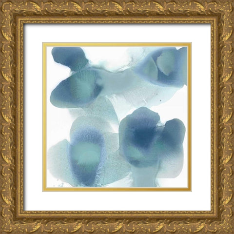 Vital II Gold Ornate Wood Framed Art Print with Double Matting by Carlson, Hannah