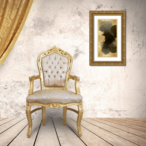 Circulate I Gold Ornate Wood Framed Art Print with Double Matting by Carlson, Hannah