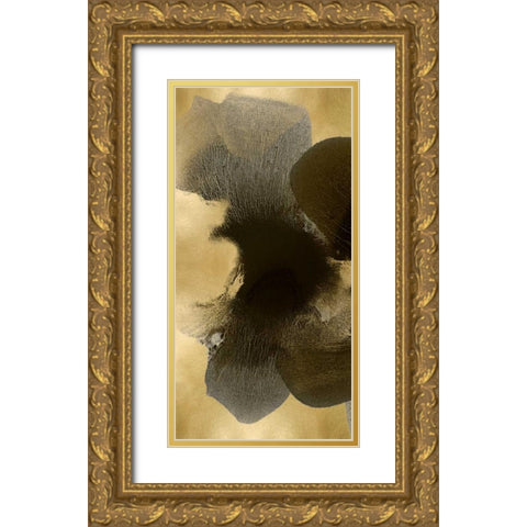 Circulate I Gold Ornate Wood Framed Art Print with Double Matting by Carlson, Hannah