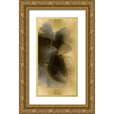 Circulate III Gold Ornate Wood Framed Art Print with Double Matting by Carlson, Hannah