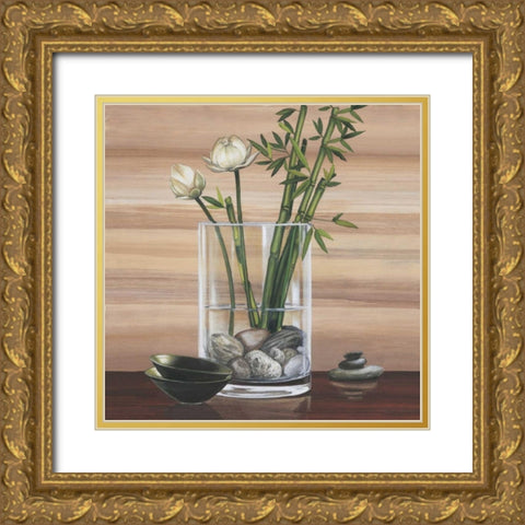 True Nature IV Gold Ornate Wood Framed Art Print with Double Matting by Ross, Yuki