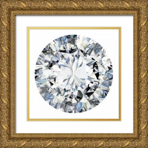 Shine On II Gold Ornate Wood Framed Art Print with Double Matting by Tatum, Jan