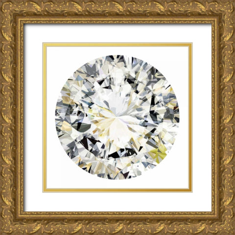 Shine On III Gold Ornate Wood Framed Art Print with Double Matting by Tatum, Jan