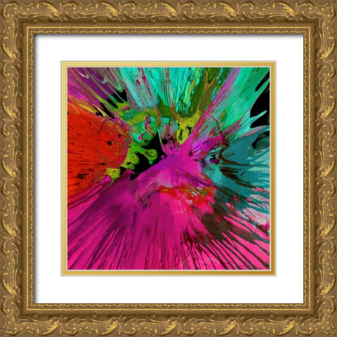 Unabashed I Gold Ornate Wood Framed Art Print with Double Matting by Evans, Josh