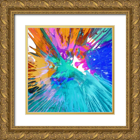 Unabashed II Gold Ornate Wood Framed Art Print with Double Matting by Evans, Josh