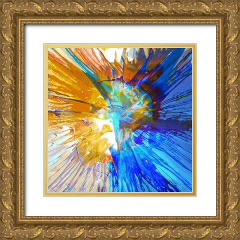 Not Shy I Gold Ornate Wood Framed Art Print with Double Matting by Evans, Josh