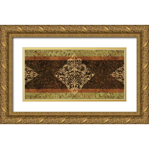 Classical I Gold Ornate Wood Framed Art Print with Double Matting by Oliver, Jenny