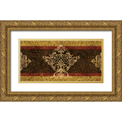 Classical II Gold Ornate Wood Framed Art Print with Double Matting by Oliver, Jenny