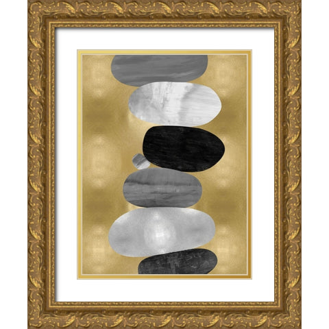 Emerge I Gold Ornate Wood Framed Art Print with Double Matting by Thompson, Justin