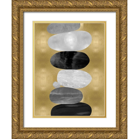 Emerge II Gold Ornate Wood Framed Art Print with Double Matting by Thompson, Justin