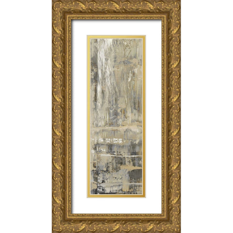 Dedicated Panel I Gold Ornate Wood Framed Art Print with Double Matting by Turner, Justin