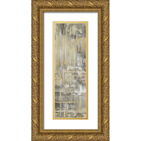 Dedicated Panel II Gold Ornate Wood Framed Art Print with Double Matting by Turner, Justin