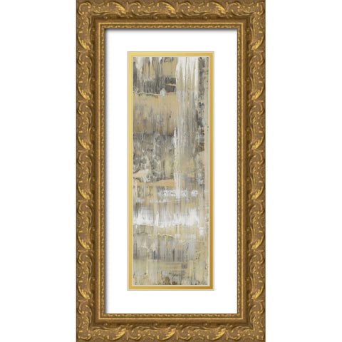Dedicated Panel III Gold Ornate Wood Framed Art Print with Double Matting by Turner, Justin
