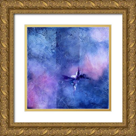 At the Crossing Gold Ornate Wood Framed Art Print with Double Matting by Abbott, Kimberly