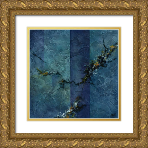 Spellbound Gold Ornate Wood Framed Art Print with Double Matting by Abbott, Kimberly