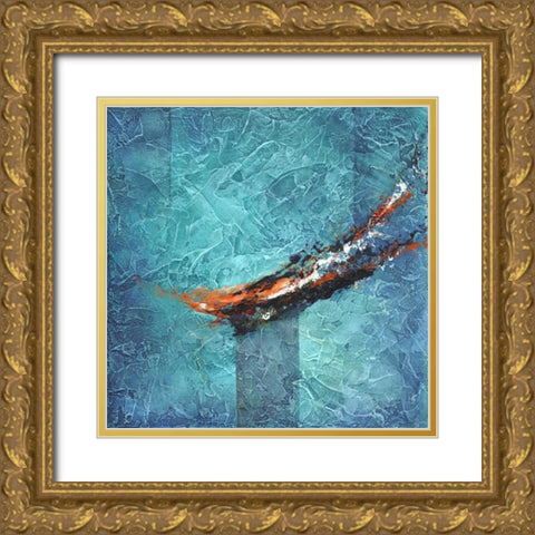 On the Cusp Gold Ornate Wood Framed Art Print with Double Matting by Abbott, Kimberly