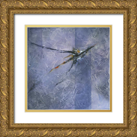 Inspirit Gold Ornate Wood Framed Art Print with Double Matting by Abbott, Kimberly