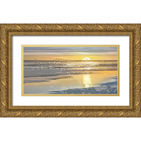 That Sunset Moment Gold Ornate Wood Framed Art Print with Double Matting by Carrigan, Kate