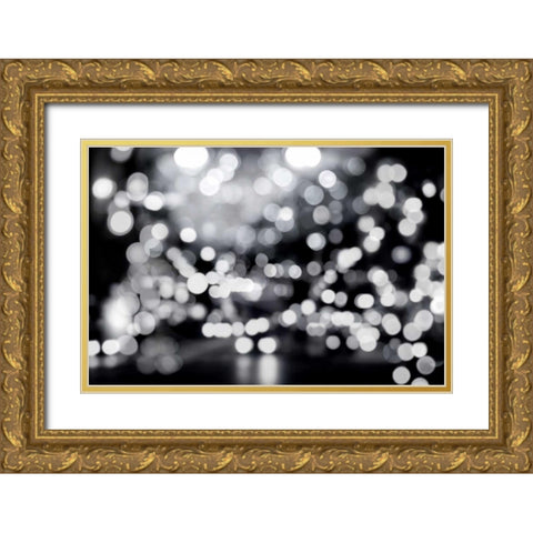 Here Comes the Night Gold Ornate Wood Framed Art Print with Double Matting by Carrigan, Kate