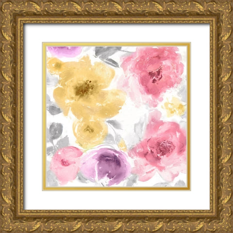 Springtime Bloom VII Gold Ornate Wood Framed Art Print with Double Matting by Morris, Kelsey