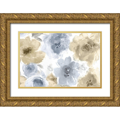 Springtime Fresh Bloom III Gold Ornate Wood Framed Art Print with Double Matting by Morris, Kelsey