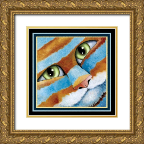 Prince Charmng (Detail) Gold Ornate Wood Framed Art Print with Double Matting by Seeley, Laura