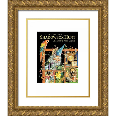Shadowbox Hunt Gold Ornate Wood Framed Art Print with Double Matting by Seeley, Laura