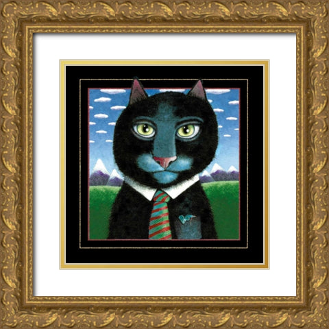 The Prosecutor Gold Ornate Wood Framed Art Print with Double Matting by Seeley, Laura