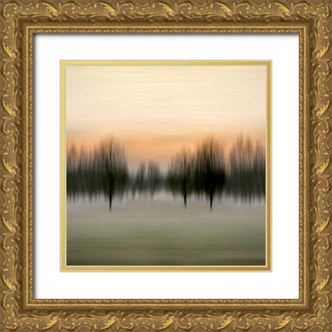 Early Morning VI Gold Ornate Wood Framed Art Print with Double Matting by Clark, Madeline