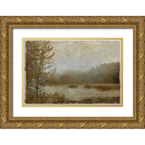 Daybreak II Gold Ornate Wood Framed Art Print with Double Matting by Clark, Madeline