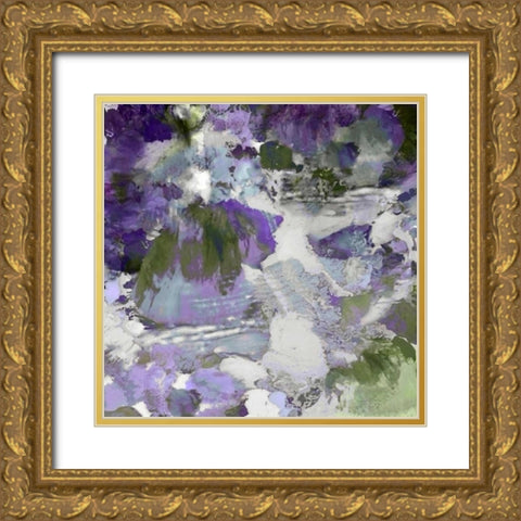 Dynamic IV Gold Ornate Wood Framed Art Print with Double Matting by Garcia, Mimi