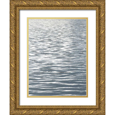 Ocean Current I Gold Ornate Wood Framed Art Print with Double Matting by Olsen, Maggie