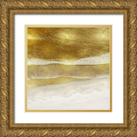 Gold Coast I Gold Ornate Wood Framed Art Print with Double Matting by Olsen, Maggie