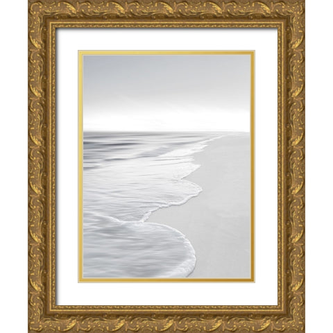 High Tide III Gold Ornate Wood Framed Art Print with Double Matting by Olsen, Maggie