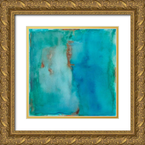 Irrigation Gold Ornate Wood Framed Art Print with Double Matting by Oppenheimer, Michelle