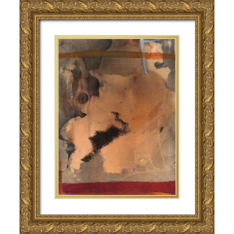 Reach Gold Ornate Wood Framed Art Print with Double Matting by Oppenheimer, Michelle