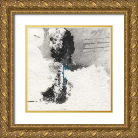 Shadows I Gold Ornate Wood Framed Art Print with Double Matting by Oppenheimer, Michelle