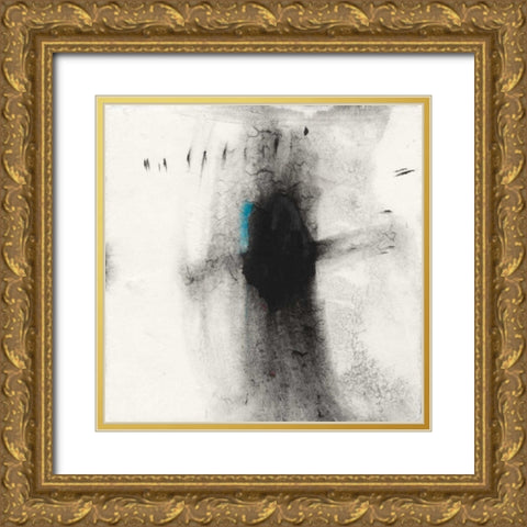 Shadows II Gold Ornate Wood Framed Art Print with Double Matting by Oppenheimer, Michelle