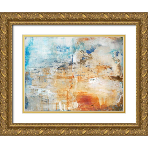 Cloud Burst Gold Ornate Wood Framed Art Print with Double Matting by Oppenheimer, Michelle