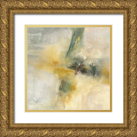 Spectrum III Gold Ornate Wood Framed Art Print with Double Matting by Oppenheimer, Michelle