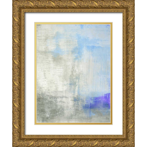 Capriole Gold Ornate Wood Framed Art Print with Double Matting by Oppenheimer, Michelle