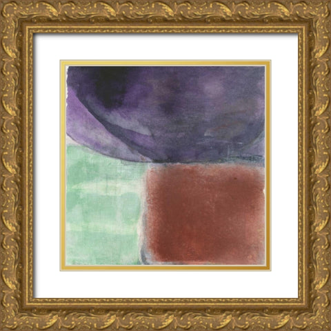 Phase Gold Ornate Wood Framed Art Print with Double Matting by Oppenheimer, Michelle