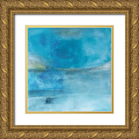 Unify Gold Ornate Wood Framed Art Print with Double Matting by Oppenheimer, Michelle