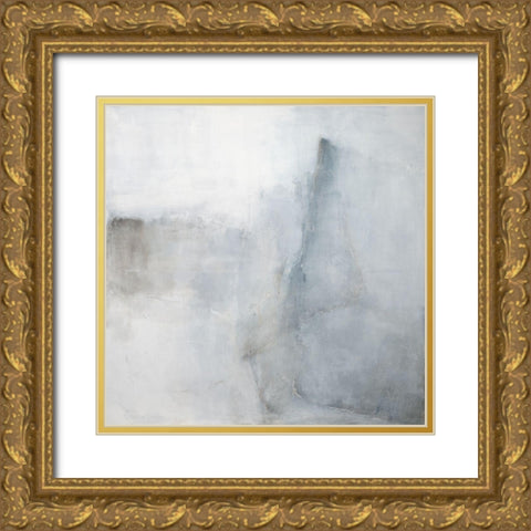 A Glimpse II Gold Ornate Wood Framed Art Print with Double Matting by Oppenheimer, Michelle
