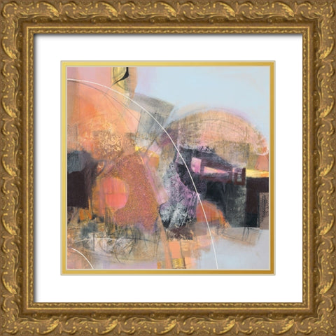 Oltre lorizzonte Gold Ornate Wood Framed Art Print with Double Matting by Piovan, Maurizio