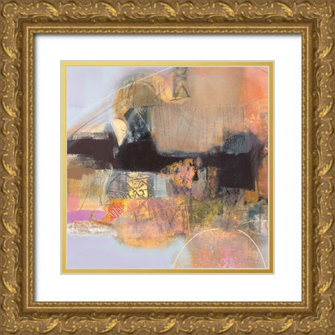 Forse siip Gold Ornate Wood Framed Art Print with Double Matting by Piovan, Maurizio